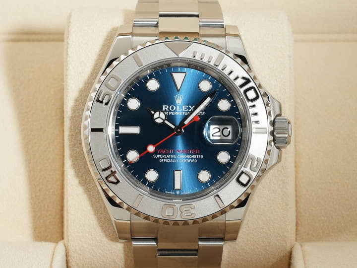 ロレックス ヨットマスター40 Ref.126622 ステンレススチール/プラチナ ブライトブルー文字盤