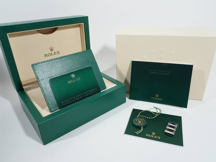 ロレックス ヨットマスター40 Ref.126622 ステンレススチール/プラチナ ブライトブルー文字盤