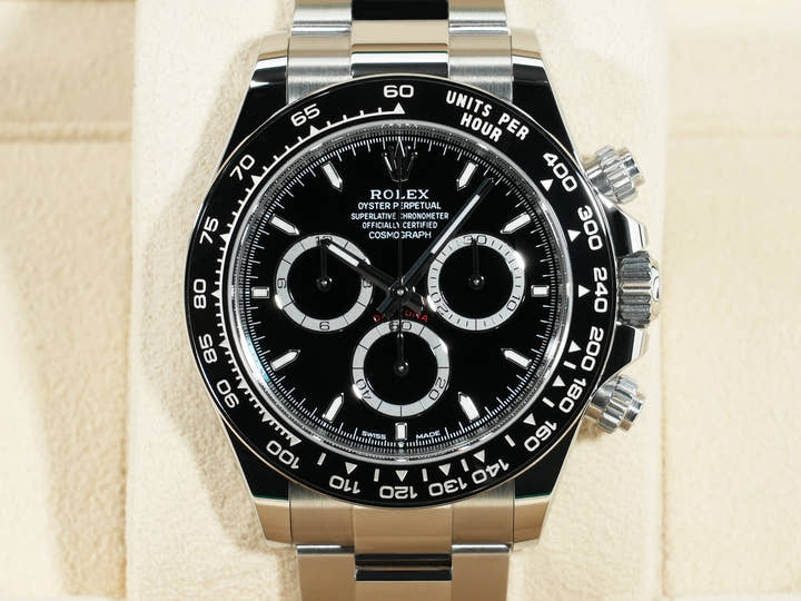 ロレックス デイトナ Ref.126500LN ステンレススチール ブラック文字盤