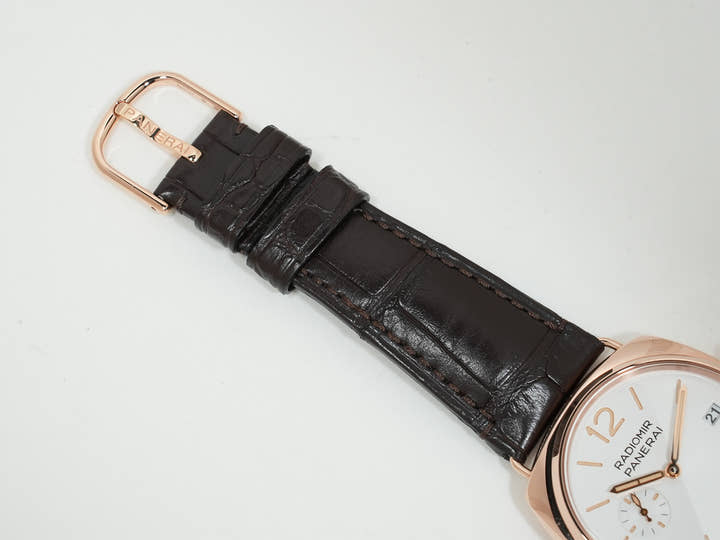 パネライ ラジオミール クアランタ ゴールドテック™ Ref.PAM01026 GOLDTECH ホワイト文字盤 美中古 3c3mjffz