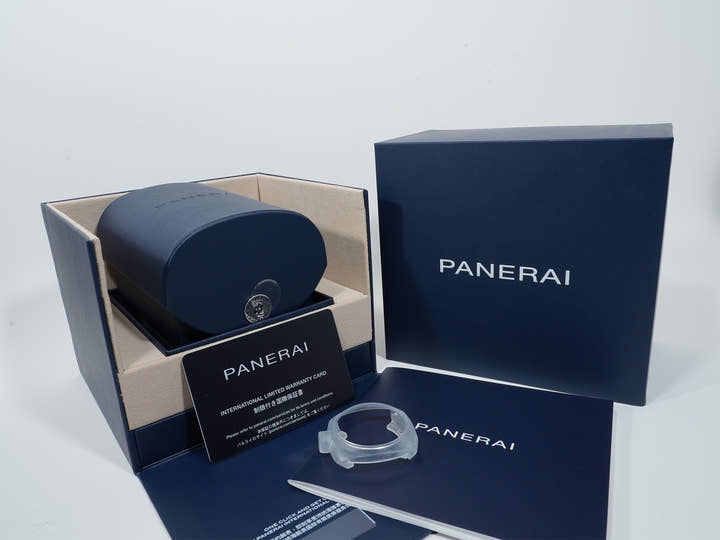 パネライ ラジオミール クアランタ ゴールドテック™ Ref.PAM01026 GOLDTECH ホワイト文字盤 美中古 3c3mjffz