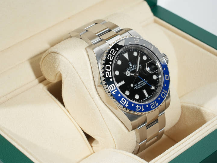 ロレックス GMTマスターII Ref.116710BLNR ステンレススチール ブラック文字盤 オイスターブレスレット