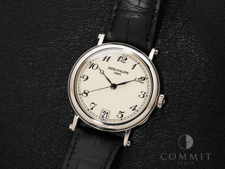 パテックフィリップ カラトラバ Ref.5053G-001 ホワイトゴールド アイボリー文字盤