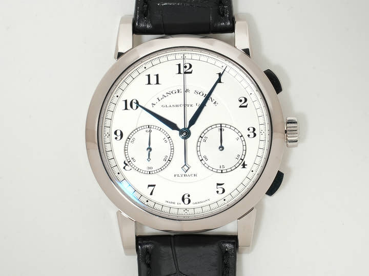 A. Lange & Söhne 1815 Chronograph Ref.402.026 18KWG Silver Dial Used pfoi7ub4