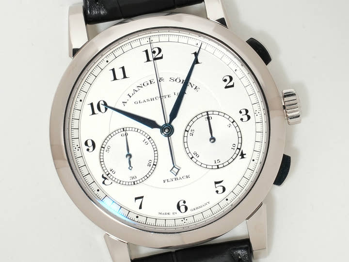 A. Lange & Söhne 1815 Chronograph Ref.402.026 18KWG Silver Dial Used pfoi7ub4