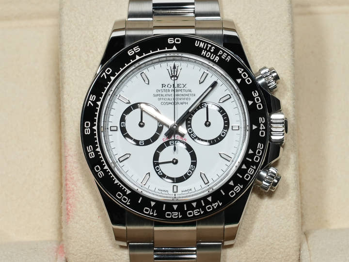ロレックス デイトナ Ref.126500LN ステンレススチール ホワイト文字盤