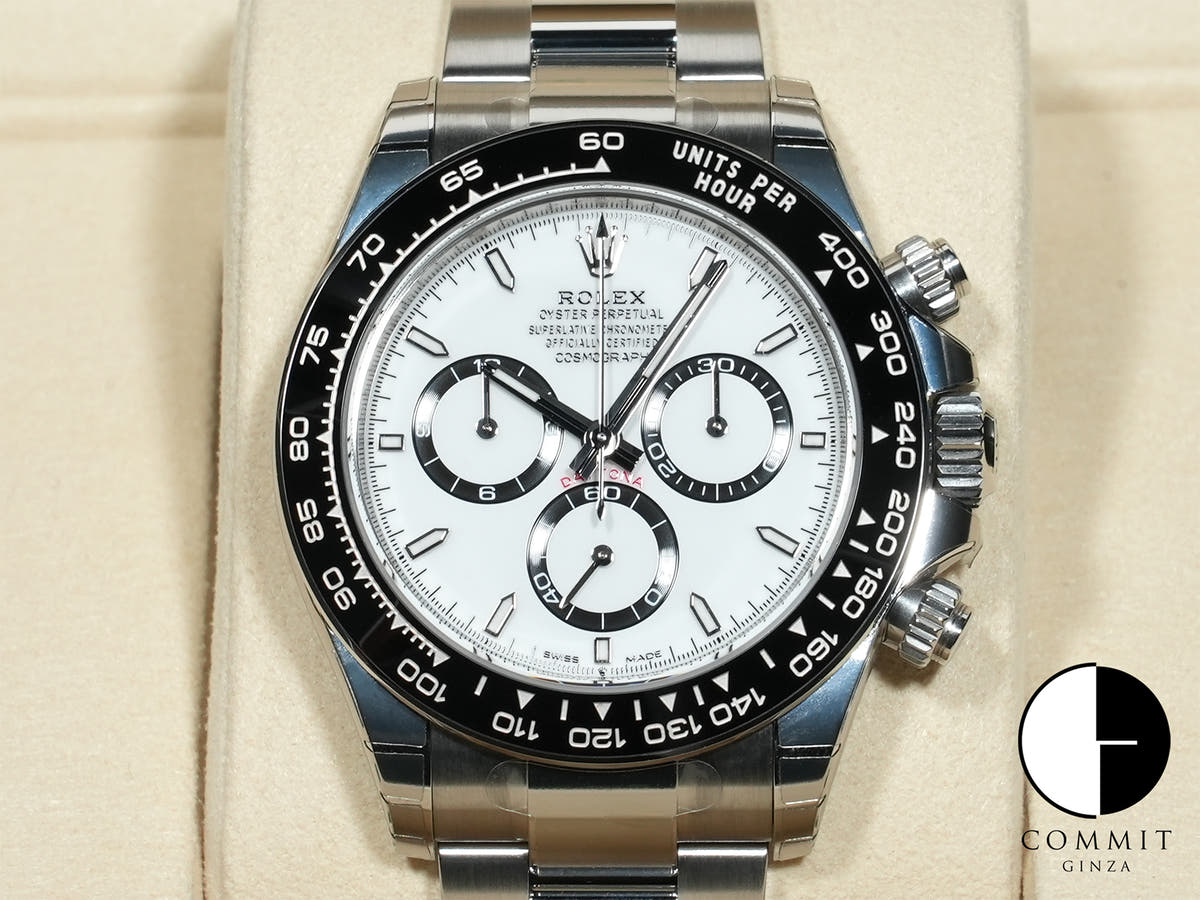 ロレックス デイトナ Ref.126500LN ステンレススチール ホワイト文字盤