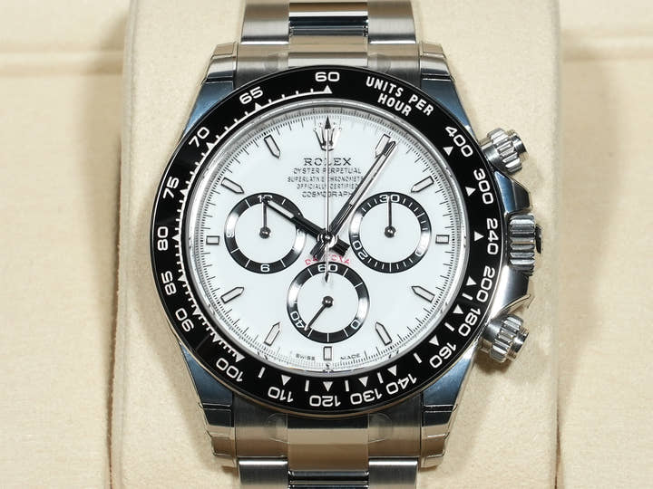 ロレックス デイトナ Ref.126500LN ステンレススチール ホワイト文字盤