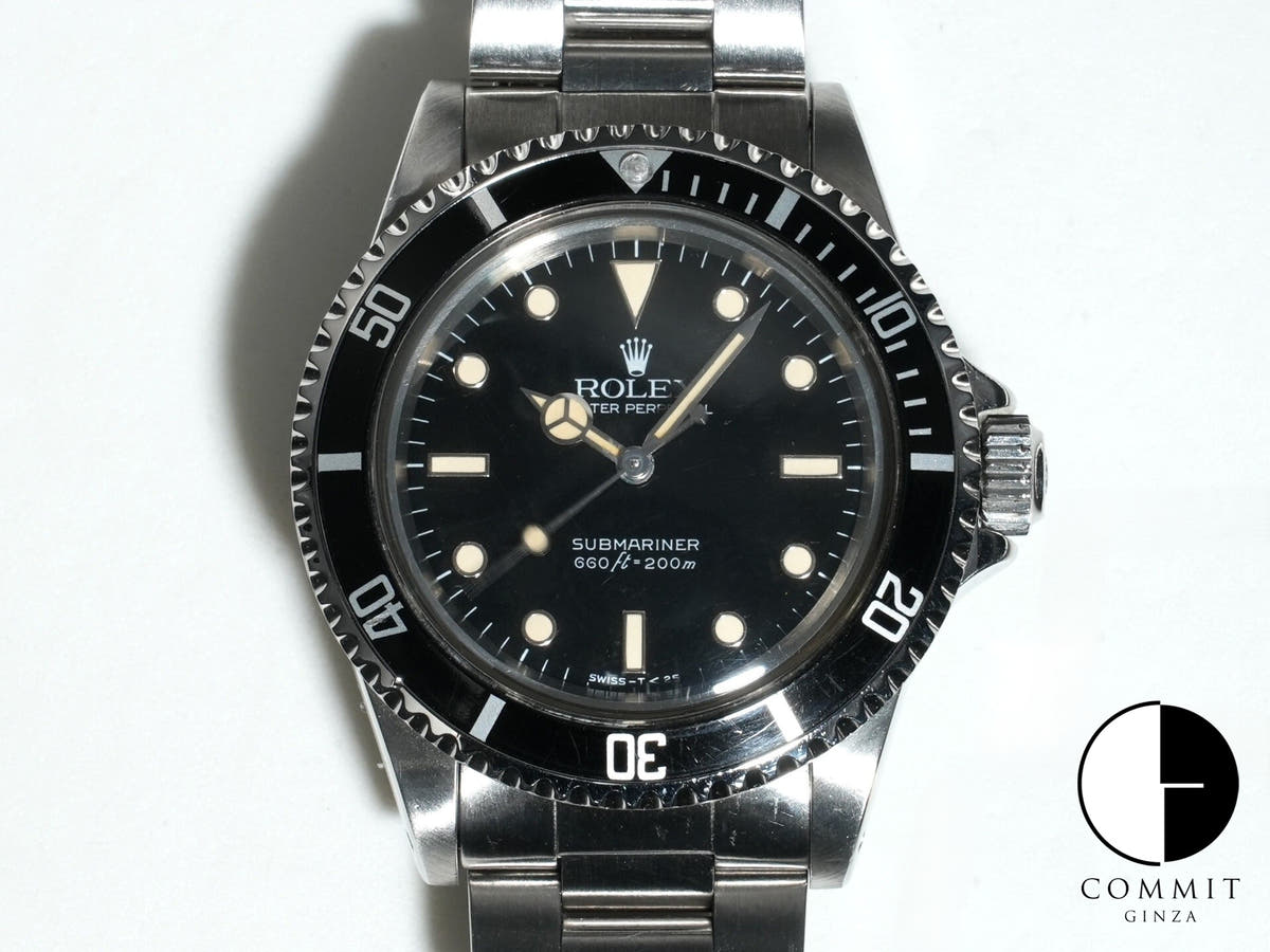ロレックス サブマリーナー Ref.5513 ステンレススチール ブラック文字盤