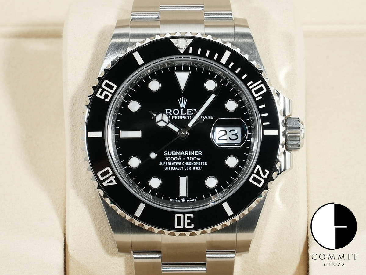 ロレックス サブマリーナー デイト Ref.126610LN ステンレススチール ブラック文字盤