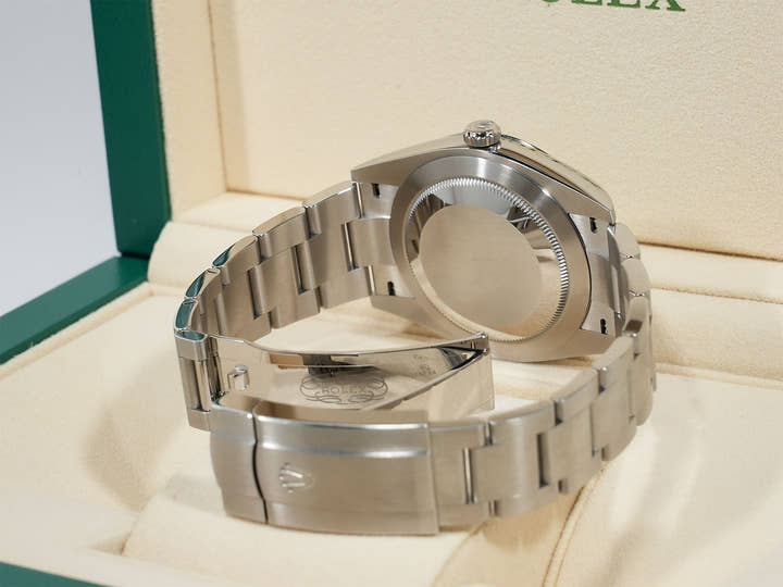 ロレックス オイスターパーペチュアル41 Ref.124300 ステンレススチール ターコイズ文字盤