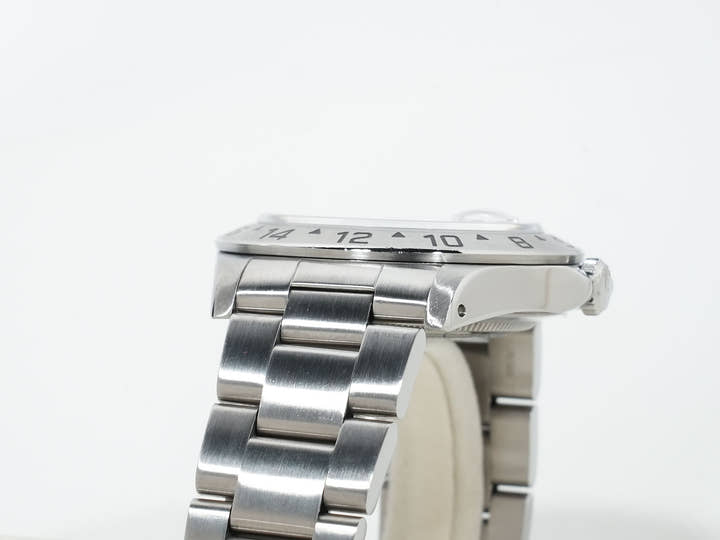 ロレックス エクスプローラーII Ref.16570 ステンレススチール ホワイト文字盤