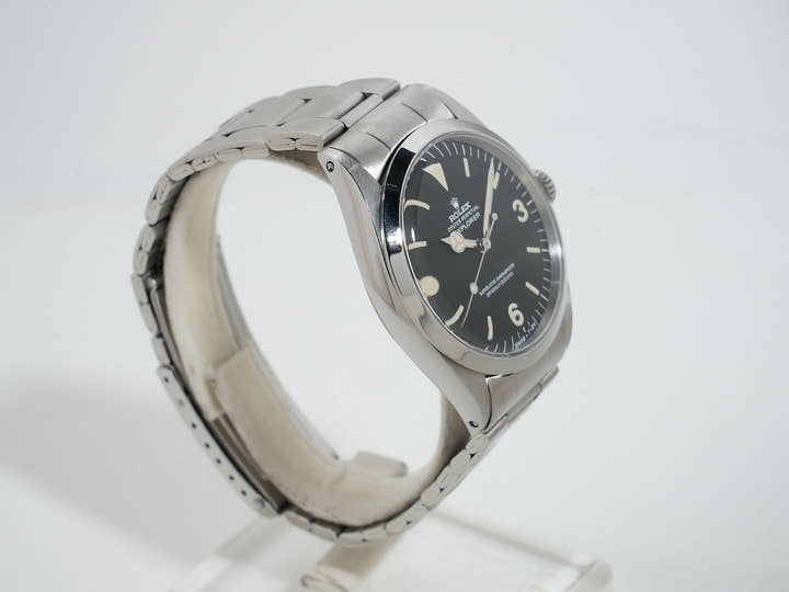 ロレックス エクスプローラーI Ref.1016 ステンレススチール ブラック文字盤 中古 yssk89de