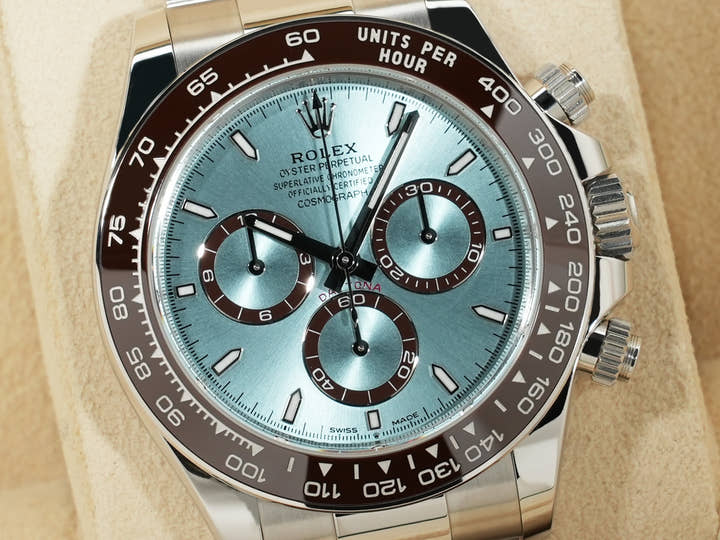ロレックス デイトナ Ref.126506 プラチナ アイスブルー文字盤