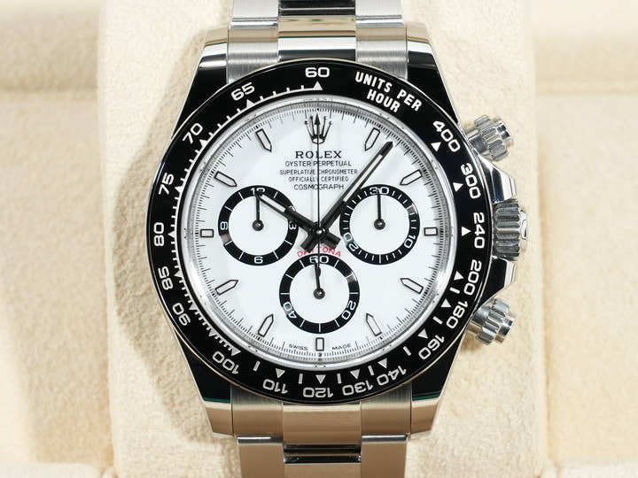 ロレックス デイトナ Ref.126500LN ステンレススチール ホワイト文字盤