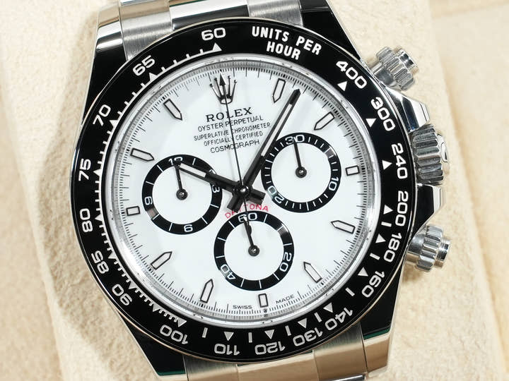 ロレックス デイトナ Ref.126500LN ステンレススチール ホワイト文字盤