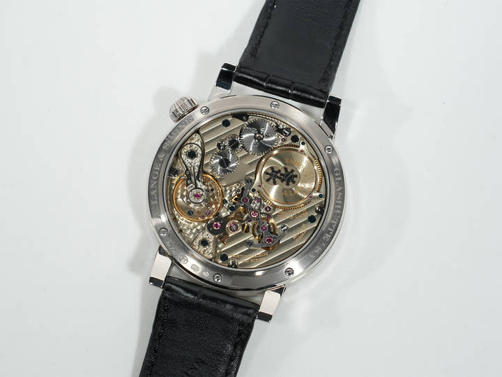 A.ランゲ&ゾーネ ツァイトヴェルク Ref.140.029 18KWG ブラック文字盤 美中古 hmsjew7v