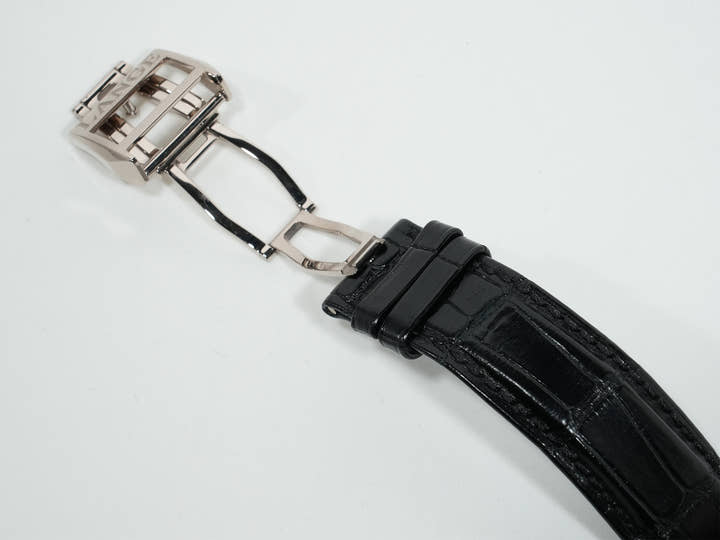 A.ランゲ&ゾーネ ツァイトヴェルク Ref.140.029 18KWG ブラック文字盤 美中古 hmsjew7v