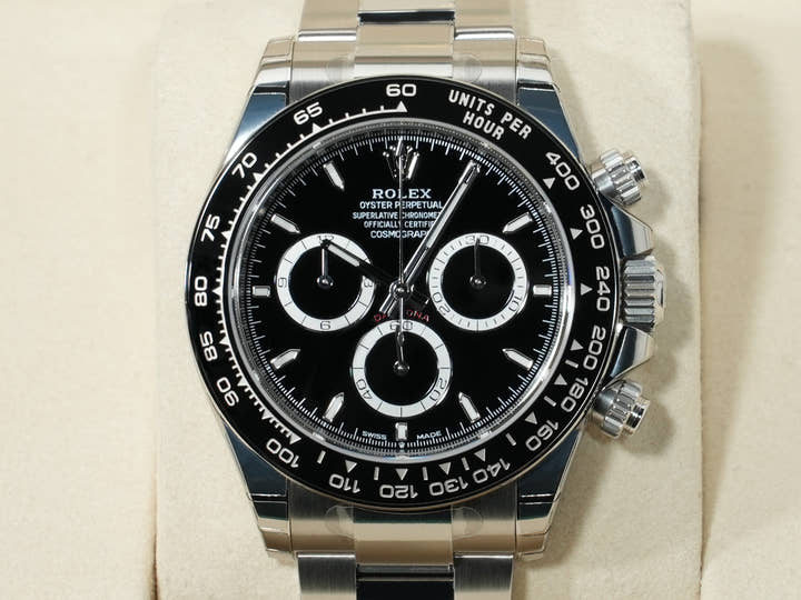 ロレックス デイトナ Ref.126500LN ステンレススチール ブラック文字盤
