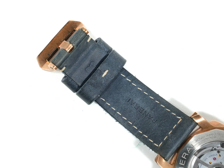 パネライ サブマーシブル ブロンゾ ブルー アビッソ Ref.PAM01074 BRONZE ブルー文字盤 中古 2jo7m8y2