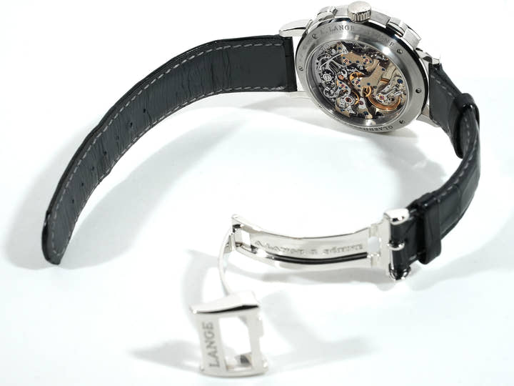 A.ランゲ&ゾーネ ダトグラフ アップ/ダウン Ref.405.035 PT ブラック文字盤 中古 rtu489fc