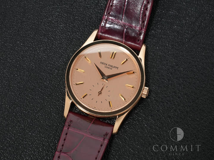 パテックフィリップ カラトラバ Ref.3796R-001 ローズゴールド ローズ文字盤