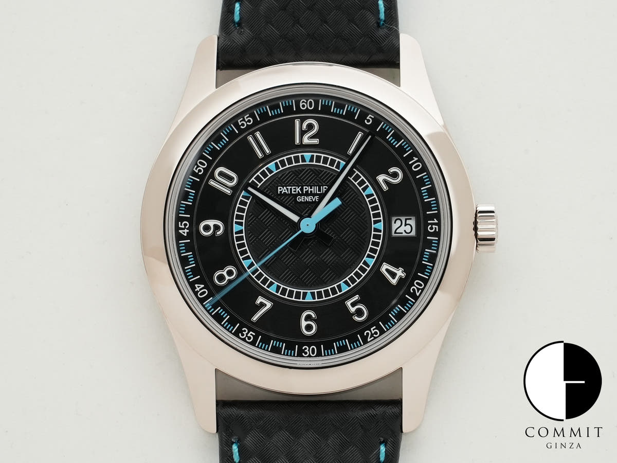 パテックフィリップ カラトラバ Ref.6007G-011 ホワイトゴールド エボニーブラック文字盤