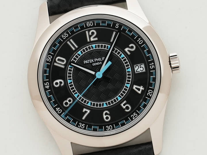 パテックフィリップ カラトラバ Ref.6007G-011 ホワイトゴールド エボニーブラック文字盤