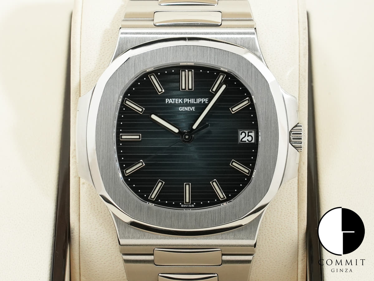 パテックフィリップ ノーチラス Ref.5711/1A-010 ステンレススチール ブルー文字盤