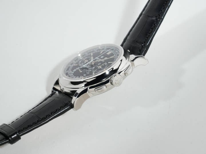 パテックフィリップ パーペチュアルカレンダー クロノグラフ Ref.5970P-001 プラチナ ブラック文字盤