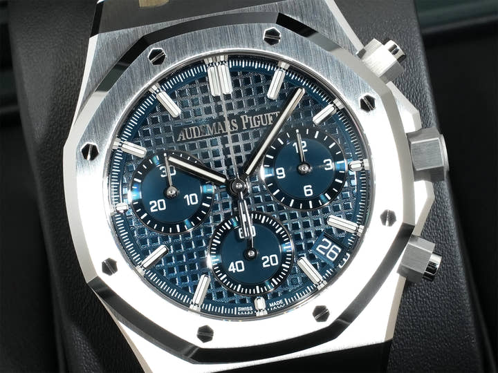 オーデマピゲ ロイヤルオーク クロノグラフ Ref.26240ST.OO.1320ST.05 ステンレススチール ブルー文字盤