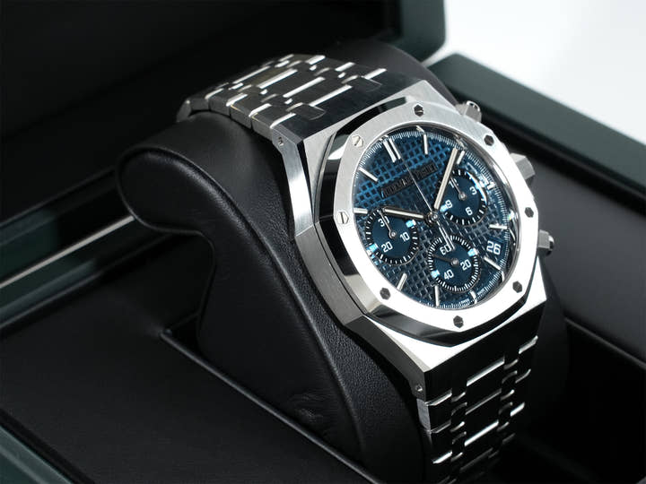 オーデマピゲ ロイヤルオーク クロノグラフ Ref.26240ST.OO.1320ST.05 ステンレススチール ブルー文字盤
