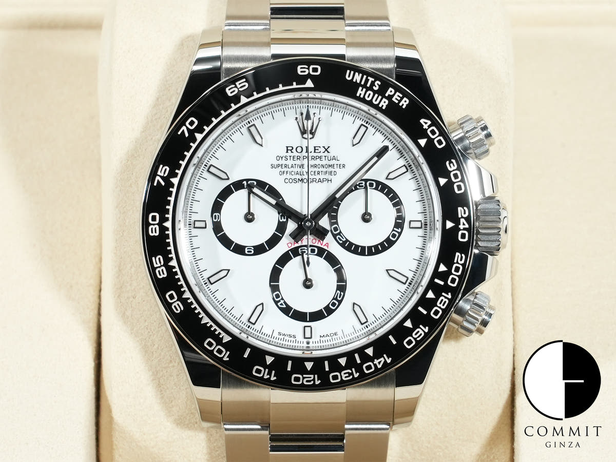 ロレックス デイトナ Ref.126500LN ステンレススチール ホワイト文字盤