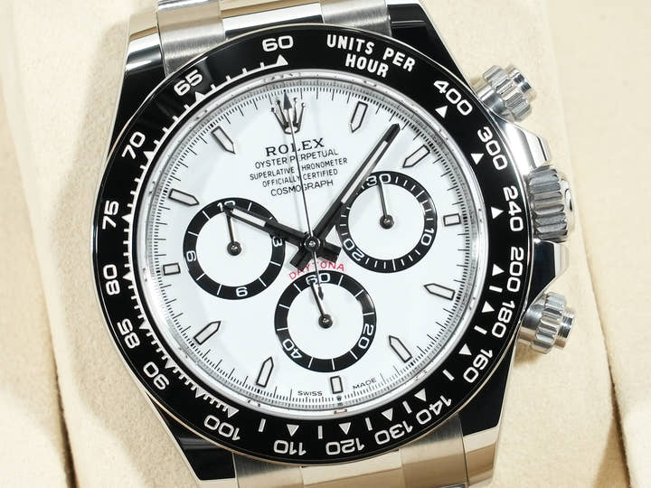 ロレックス デイトナ Ref.126500LN ステンレススチール ホワイト文字盤