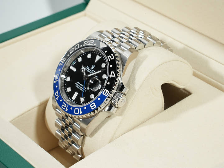 ロレックス GMTマスターII Ref.126710BLNR ステンレススチール ブラック文字盤 ジュビリーブレスレット