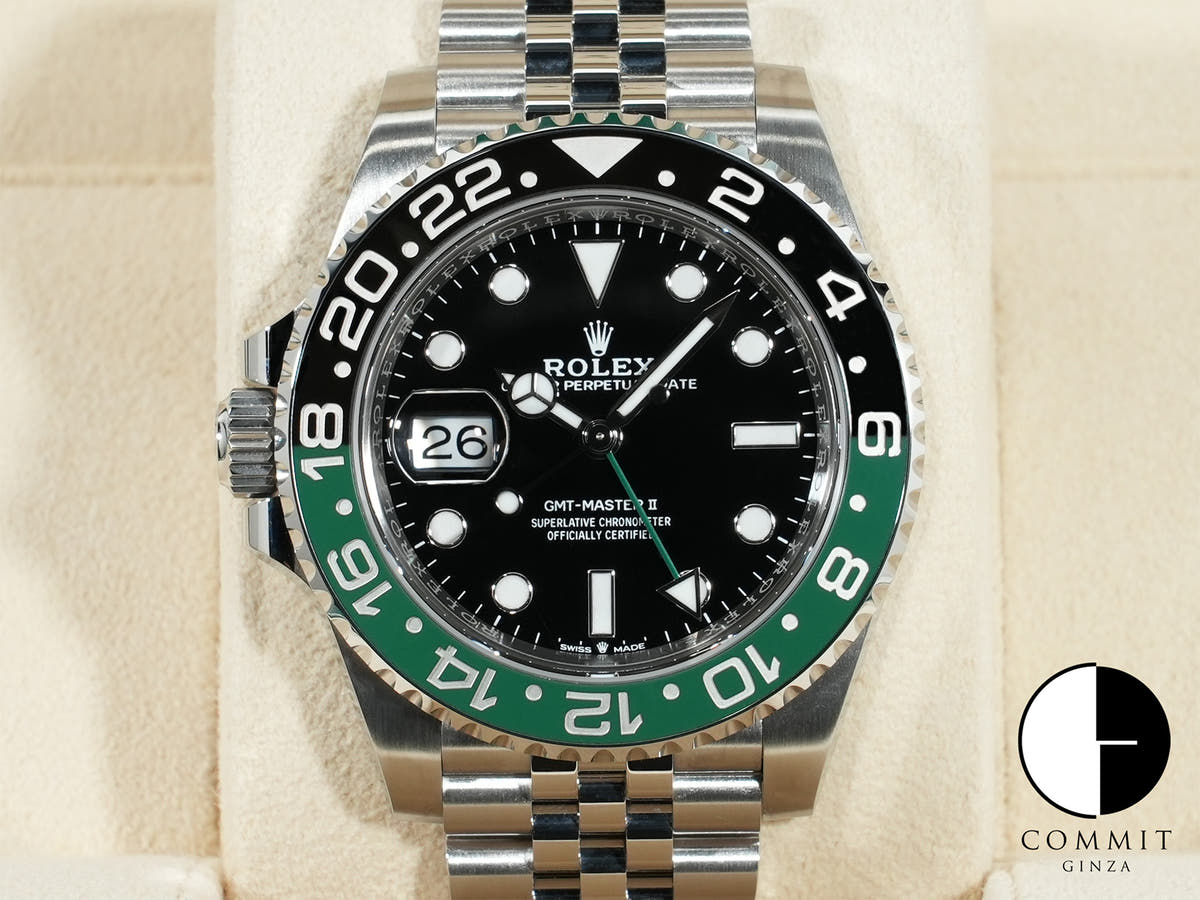 Rolex GMT Master II Ref.126720VTNR SS Black Dial Jubilee Bracelet Unused zyymftor