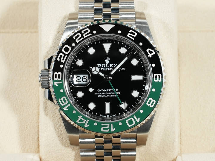 Rolex GMT Master II Ref.126720VTNR SS Black Dial Jubilee Bracelet Unused zyymftor