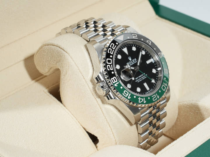 Rolex GMT Master II Ref.126720VTNR SS Black Dial Jubilee Bracelet Unused zyymftor