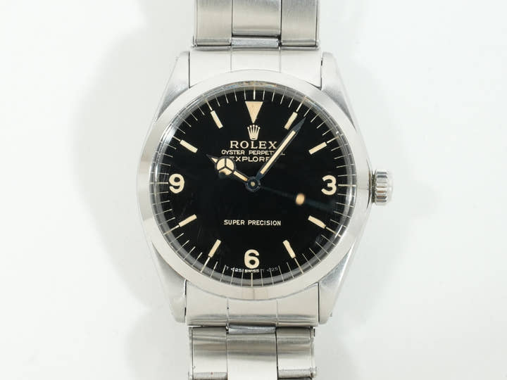 ロレックス エクスプローラー Ref.5500 ステンレススチール ブラック文字盤
