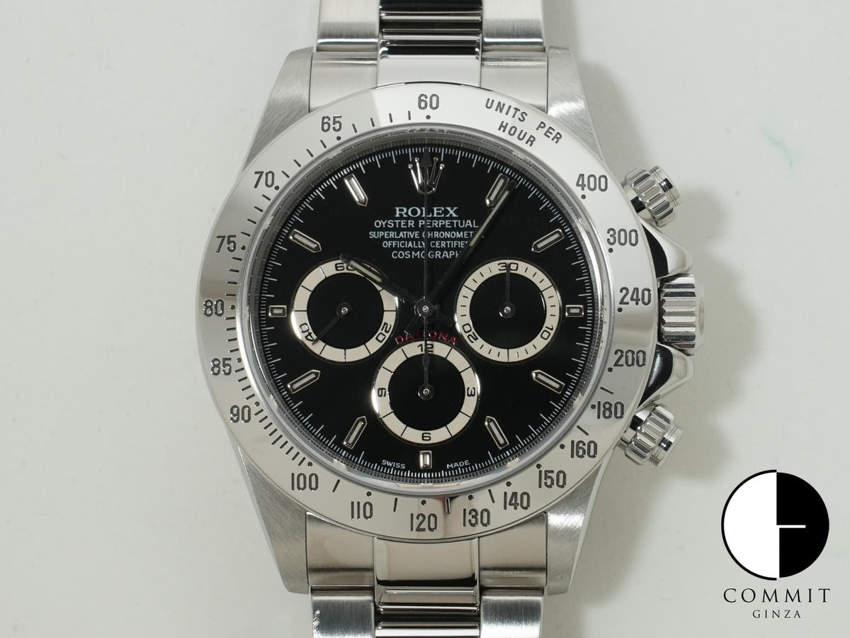 ロレックス デイトナ エルプリメロ Ref.16520 ステンレススチール ブラック文字盤