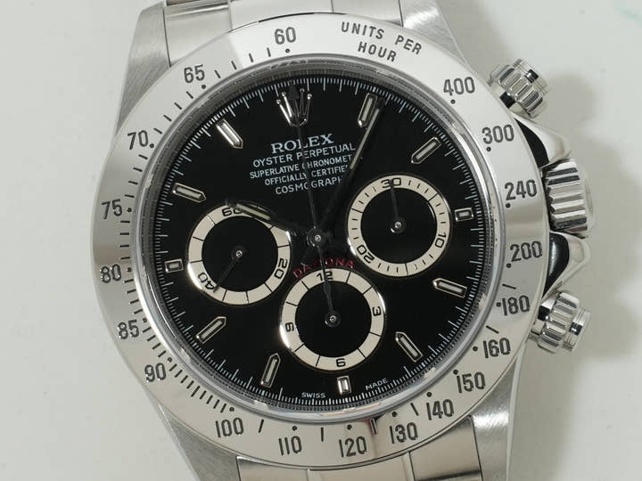 ロレックス デイトナ エルプリメロ Ref.16520 ステンレススチール ブラック文字盤