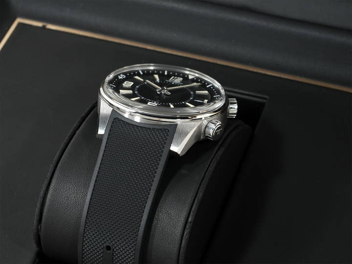 Jaeger-LeCoultre Polaris Date Ref.Q9068671 SS Black Dial Used x8uo5b83