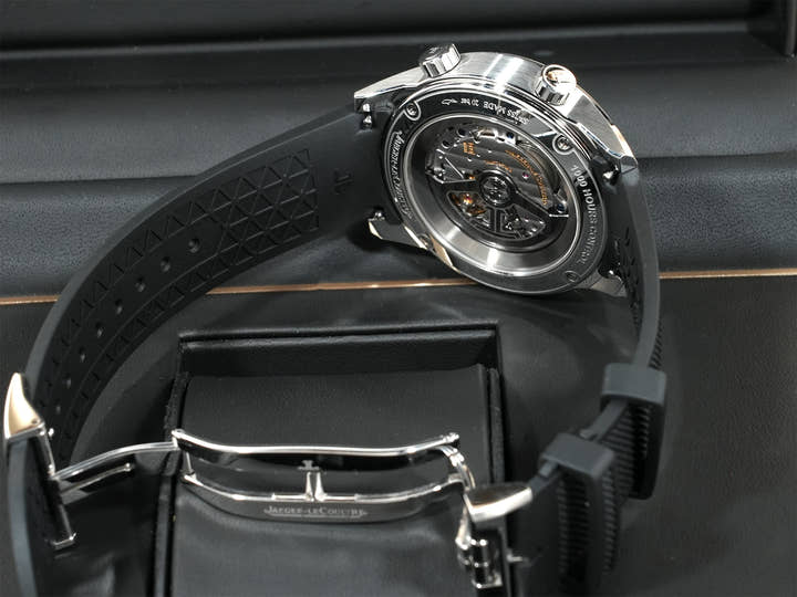 Jaeger-LeCoultre Polaris Date Ref.Q9068671 SS Black Dial Used x8uo5b83