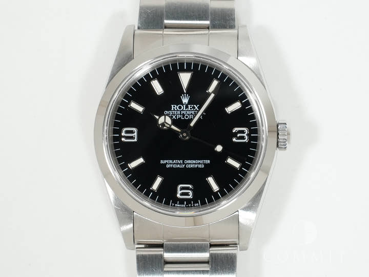 ロレックス エクスプローラーI Ref.14270 ステンレススチール ブラック文字盤
