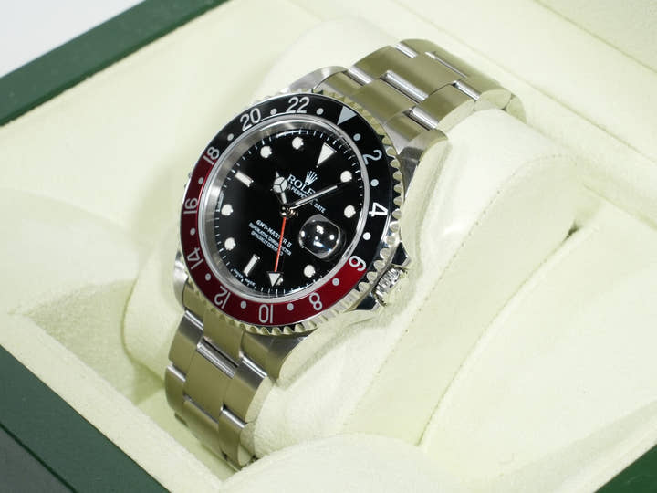 ロレックス GMTマスターII Ref.16710 ステンレススチール ブラック文字盤 オイスターブレスレット