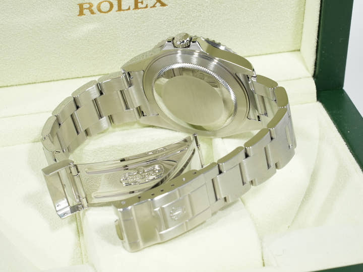 ロレックス GMTマスターII Ref.16710 ステンレススチール ブラック文字盤 オイスターブレスレット