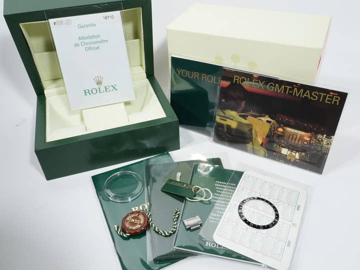 ロレックス GMTマスターII Ref.16710 ステンレススチール ブラック文字盤 オイスターブレスレット