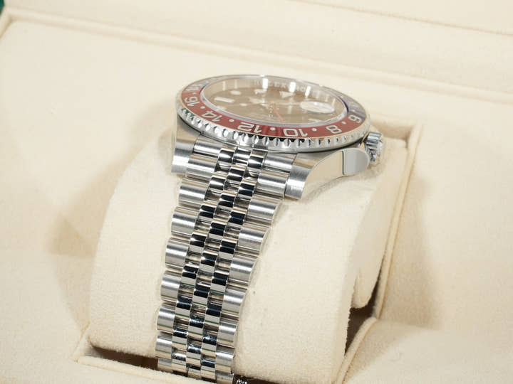 ロレックス GMTマスターII Ref.126710BLRO ステンレススチール ブラック文字盤 ジュビリーブレスレット