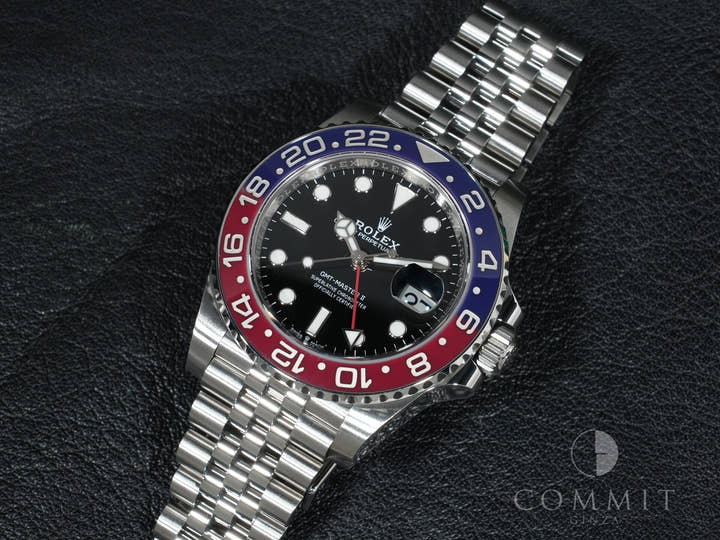 ロレックス GMTマスターII Ref.126710BLRO ステンレススチール ブラック文字盤 ジュビリーブレスレット