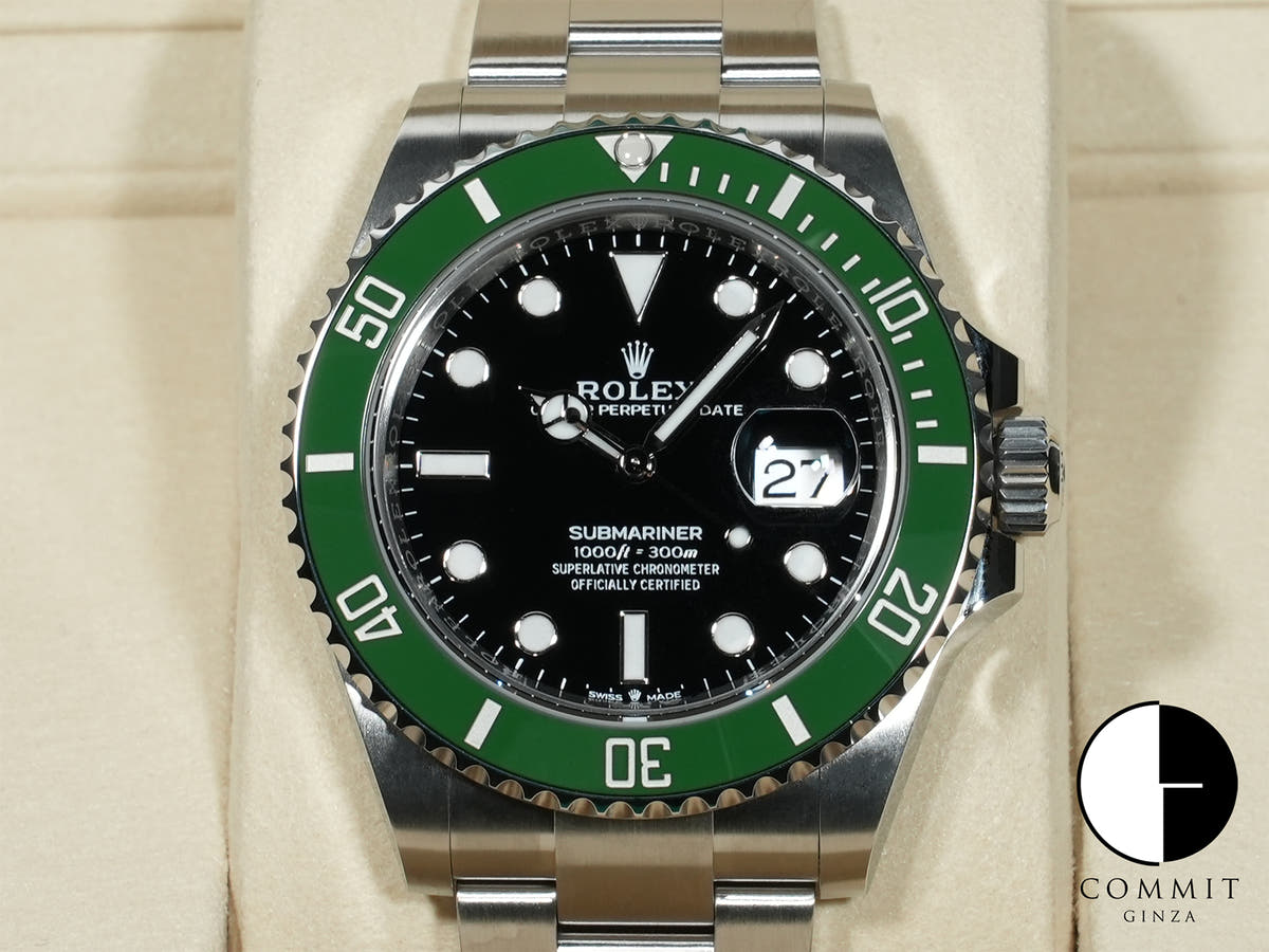 ロレックス サブマリーナー デイト Ref.126610LV ステンレススチール ブラック文字盤